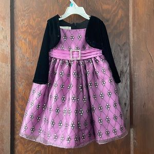 EUC Toddler Holiday Formal Dress - 2T